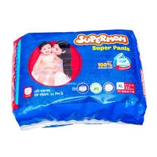 badgeSupermom Baby Pant Diaper Xtra Large