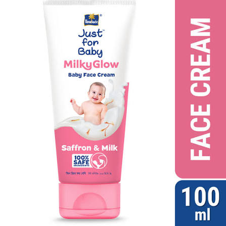 Parachute Just For Baby Milky Glow Face Cream 100ml