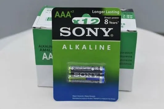 Sony Alkaline Battery, AAA, 1.5V (Pack of 2) NON-RECHARGEABLE Battery