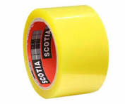 1 pcs 2.5 Inch 70 Meter Yellow Gum Tape for Carton Binding